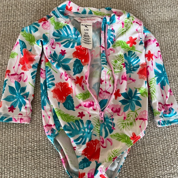 Carters 6 month old and Tommy Bahamas 6/9 months old Girls Swim Suits - Picture 2 of 5